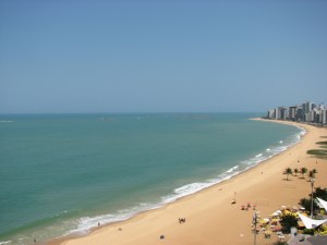 Vista da nossa varanda no Quality