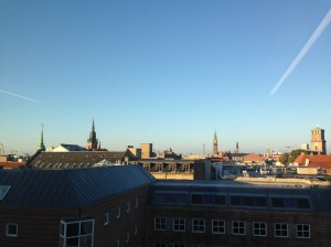 Os tetos de Copenhague
